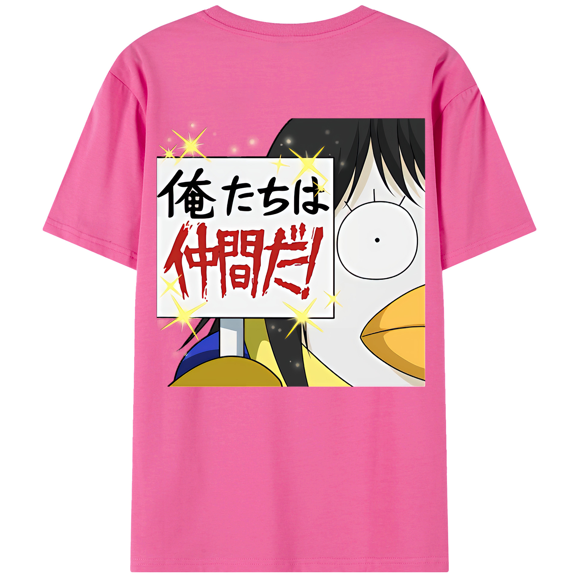 （画像用） ぎんたま 坂田銀時（さかたぎんとき） 神楽 志村新八（しむら しんぱち） GINTAMA Sakata Gintoki Kagura Shimura Shinpachi レディース半袖Tシャツ(バックプリント)